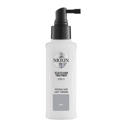 Nioxin No.1 Scalp & Hair Treatment for Natural Hair with Light Thinning