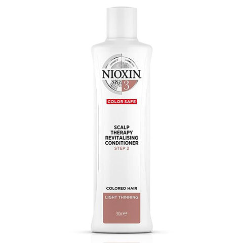 Nioxin No.3 Scalp Therapy Revitalising Conditioner for Colored Hair with Light Thinning