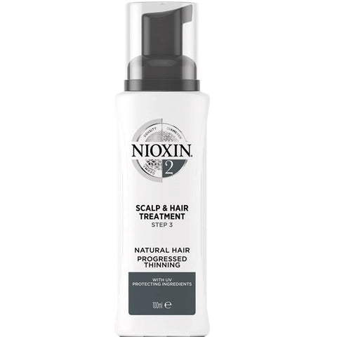 Nioxin No.2 Scalp & Hair Treatment for Natural Hair with Light Thinning