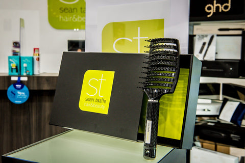 Sean Taaffe Education Curved Paddle Brush with Gift Box