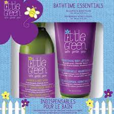 Little Green Bathtime Essentials
